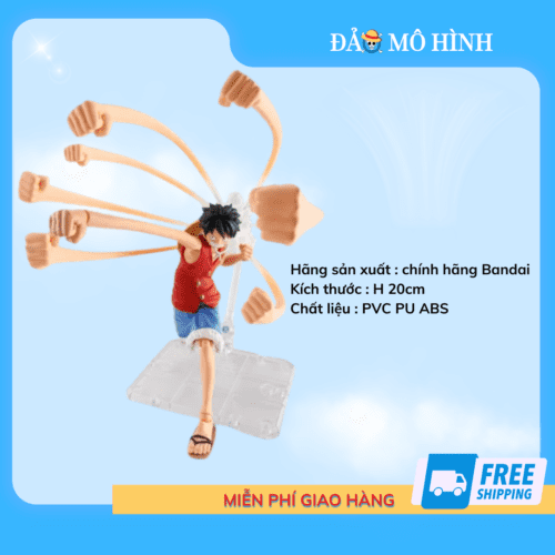 Mô hình One Piece – Monkey D. Luffy Shf Romance Dawn Set Figure
