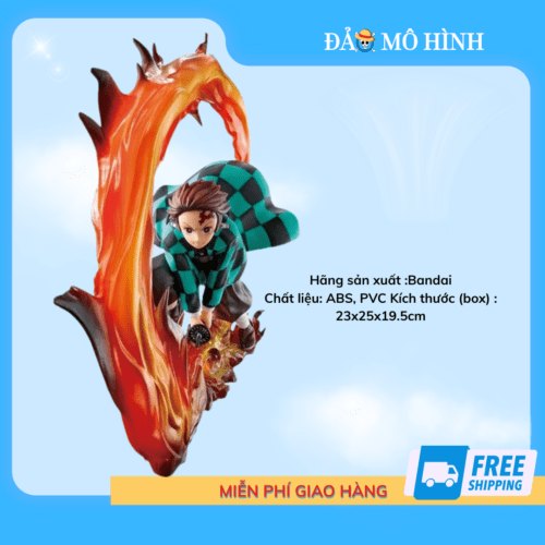 Mô Hình Kiếm Sĩ Diệt Quỷ - Tan-ji-ro Phân Cảnh Rồng Lửa