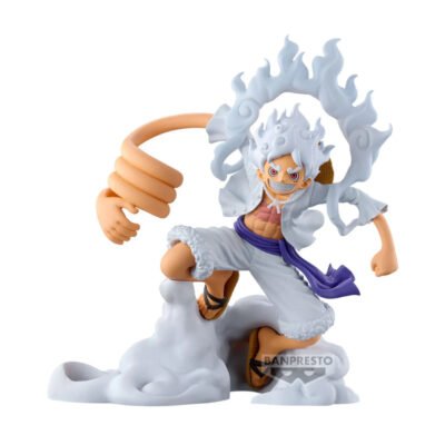 mô hình luffy gear 5 thần mặt trời nika